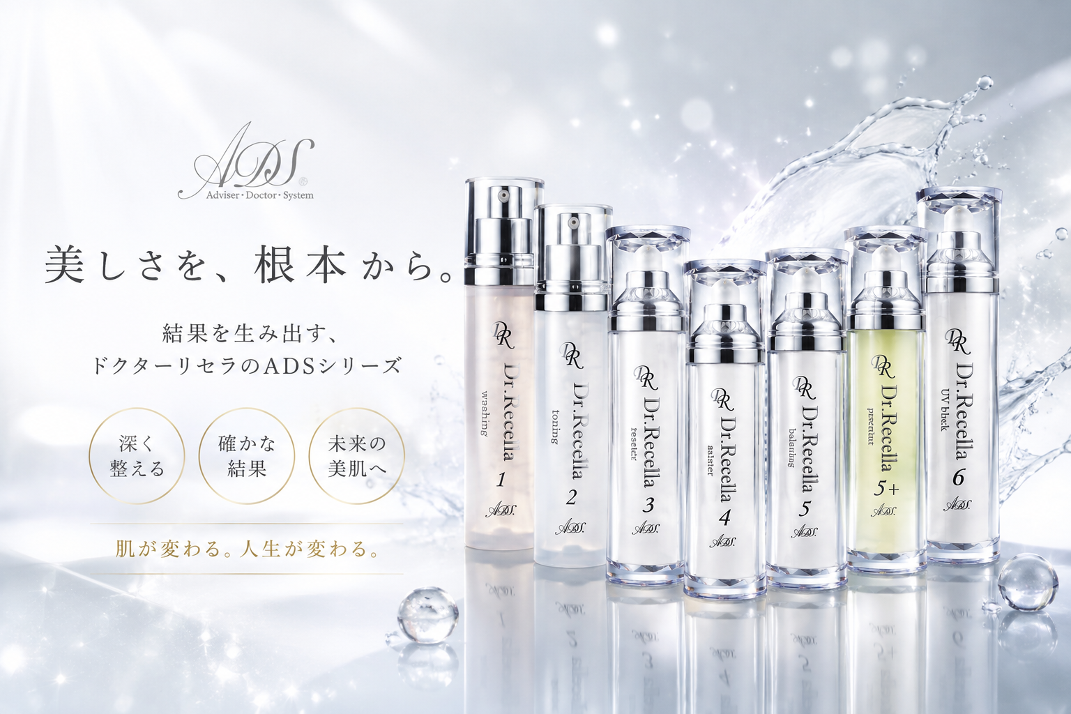 ドクターリセラADSによるWorld Beautyの肌改善